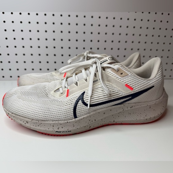 Nike Air Zoom Pegasus 40 White Obsidian Men's Size 12 Activewear Workout Running - Picture 11 of 15